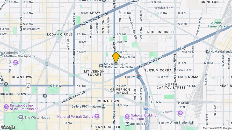516 M St NW Map and Location Details