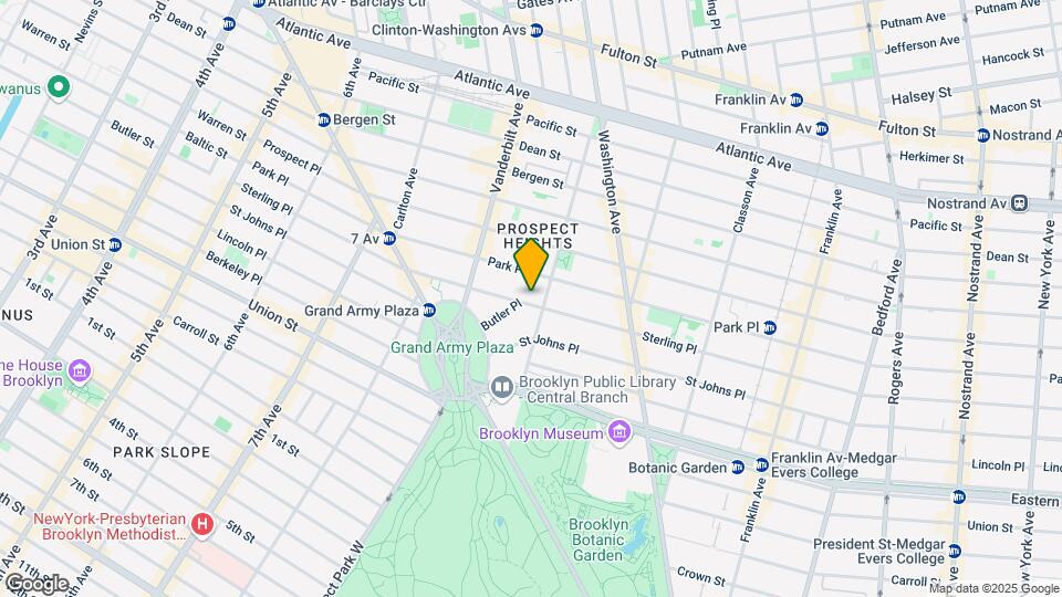 327 Sterling Pl Map and Location Details