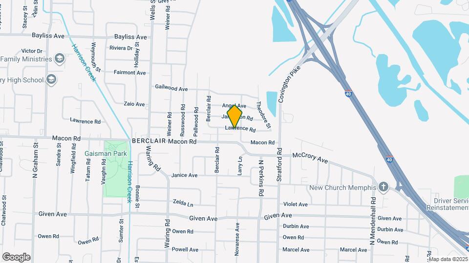 4523 Lawrence Rd Map and Location Details