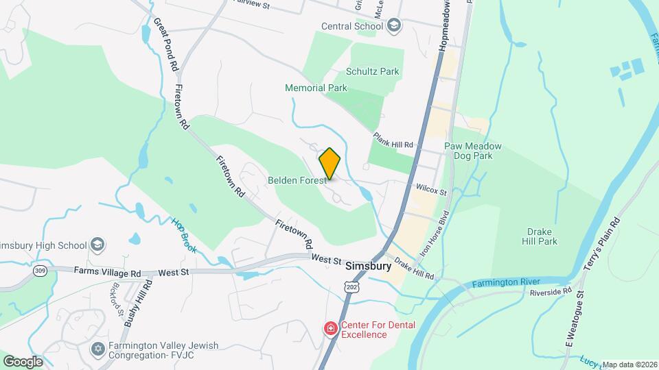 42 Library Ln Map and Location Details