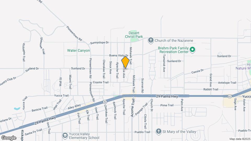 56055 Sunland Dr Yucca Valley CA Apartments and Nearby Yucca Valley