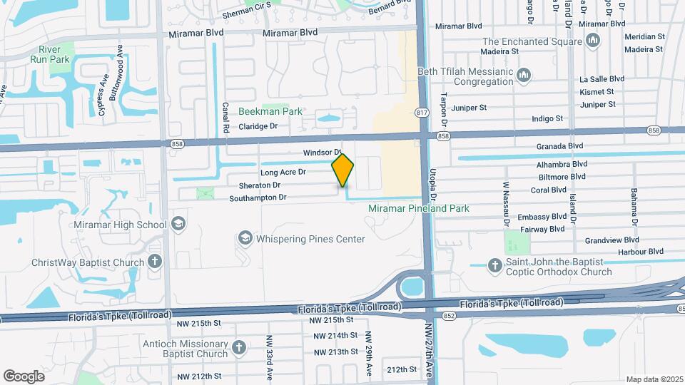 3409 Turf Rd Map and Location Details
