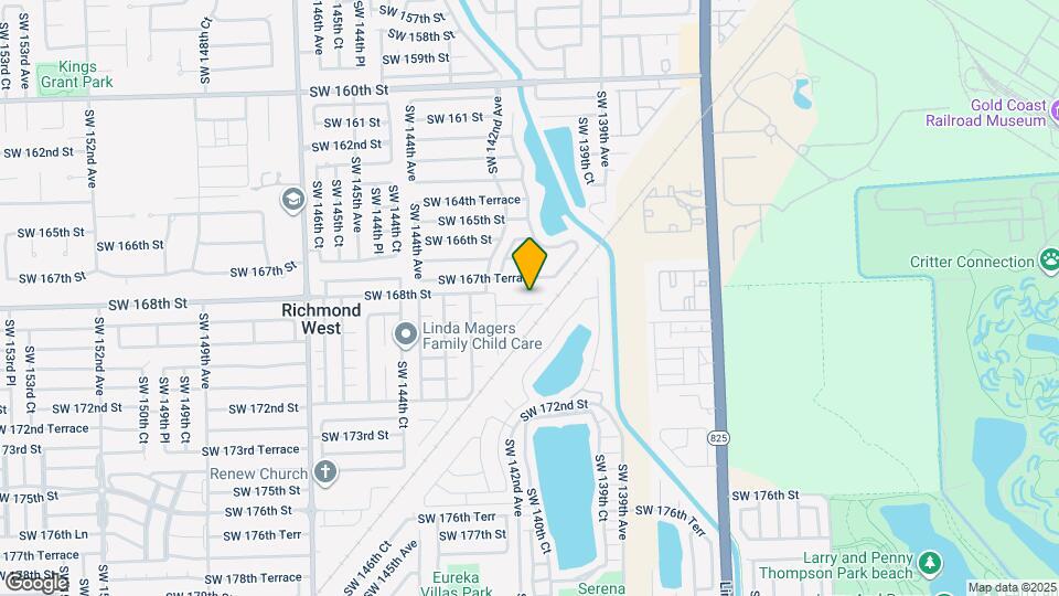 14105 SW 168th Ln Map and Location Details