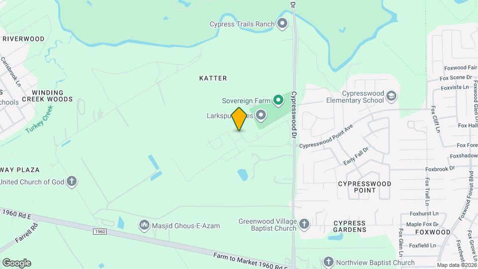 21015 Newberry Grv Ln Map and Location Details