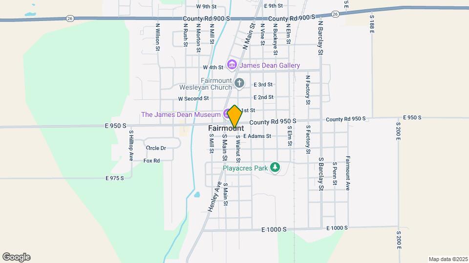 116 S Walnut St, Unit 116 Map and Location Details