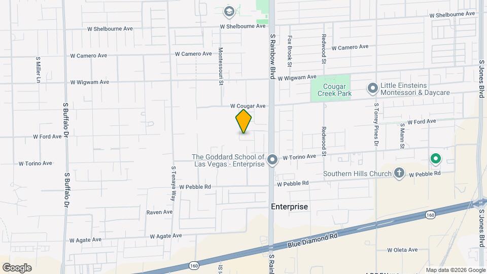 7014 Solano Cyn Ave Map and Location Details
