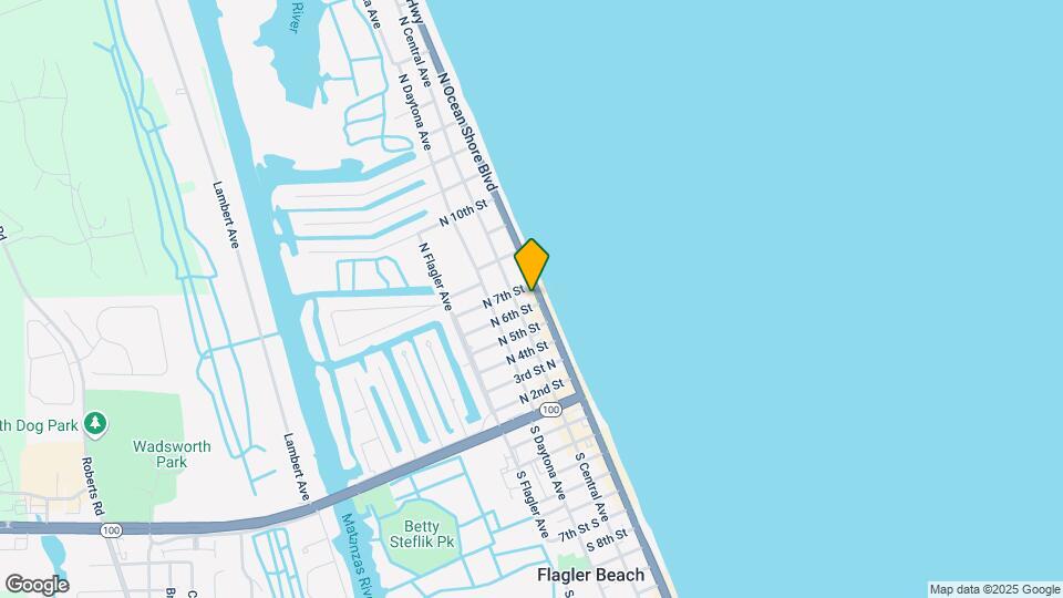 Oceanfront Rental Map and Location Details