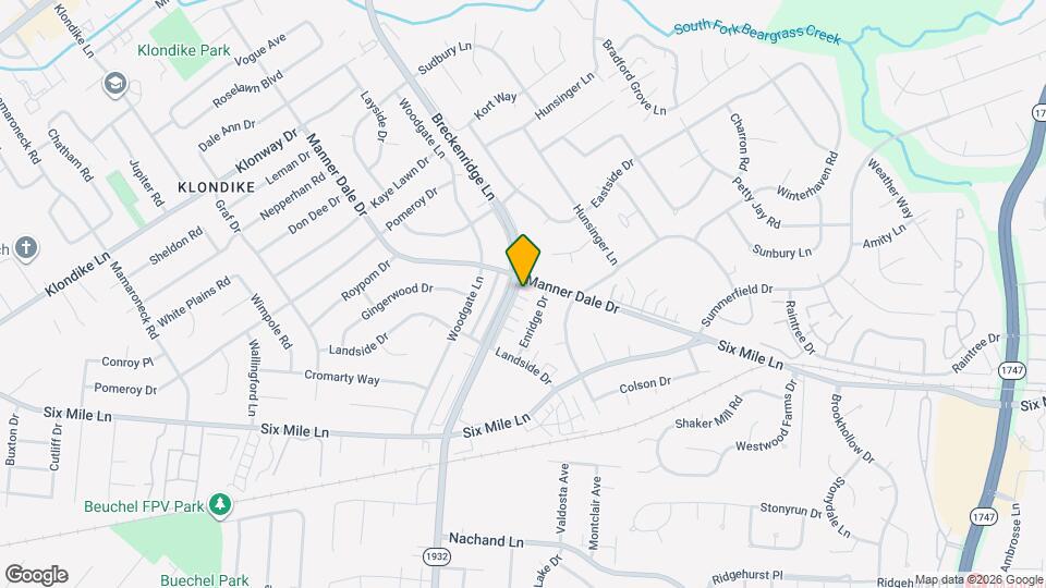 3325 Breckenridge Ln Map and Location Details