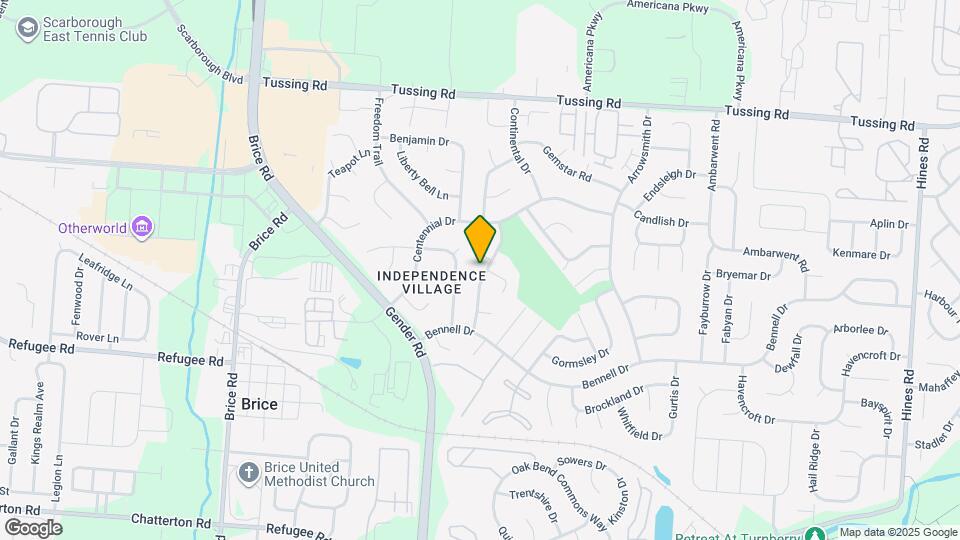 3029 Deepwood Dr Map and Location Details