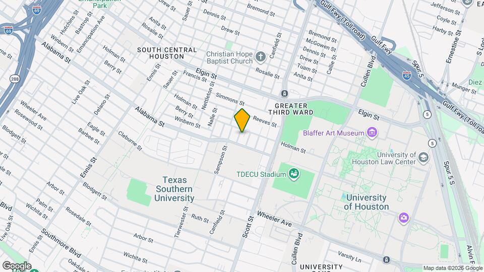 3509 Attucks St Map and Location Details