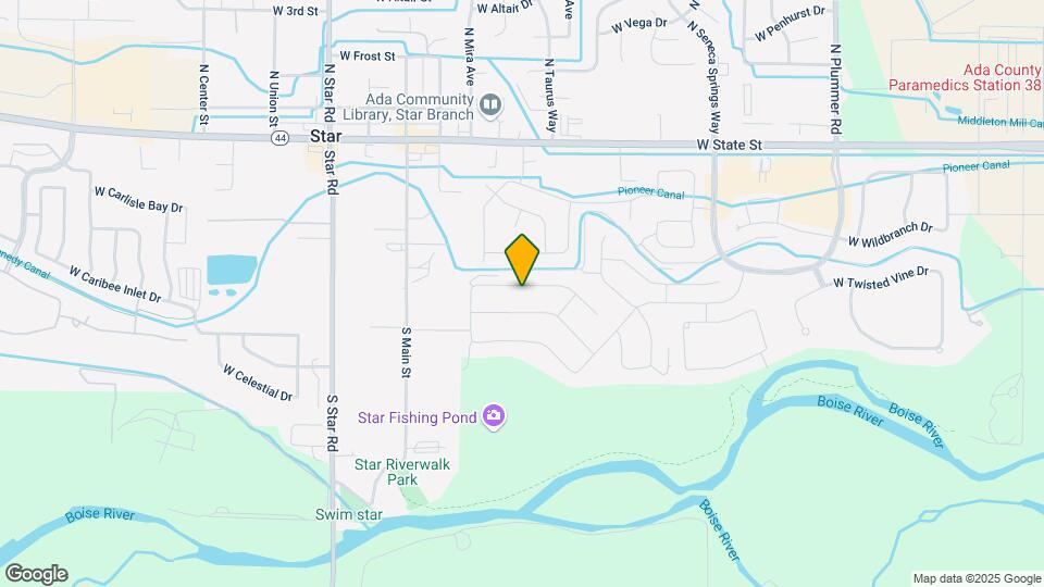 10635 W Bell Fountain Dr Map and Location Details