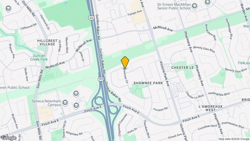 133 Shawnee Cir Map and Location Details