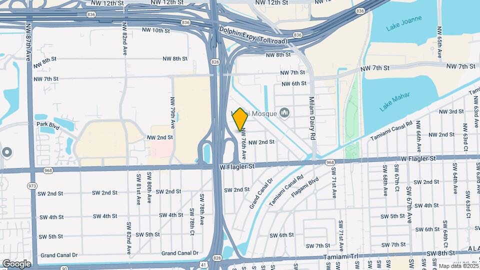 7610 NW 2nd Ter Map and Location Details