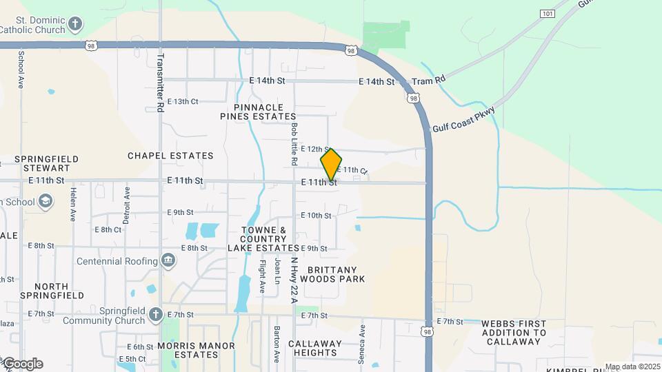 5120 E 11th St Map and Location Details