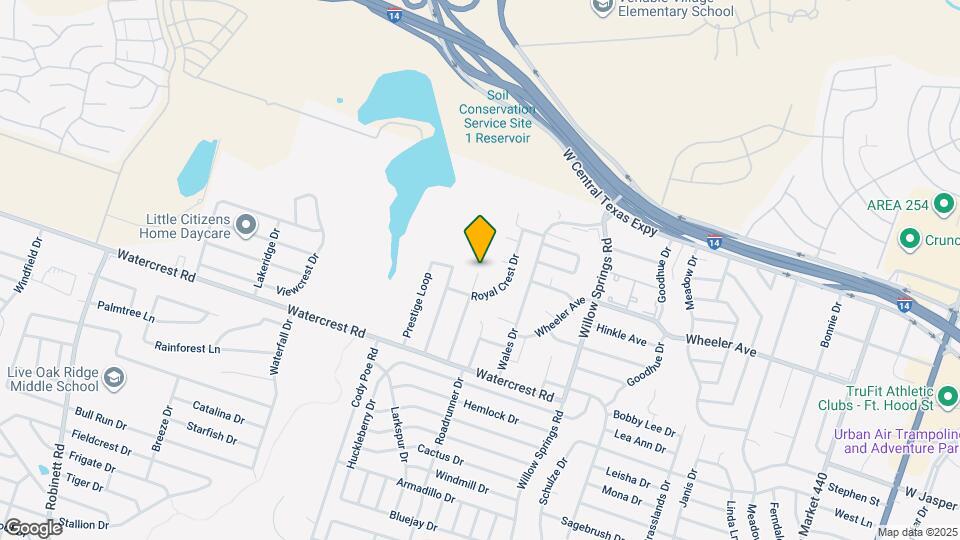 1203 Westway Cir Mapa y Detalles de la Ubicación