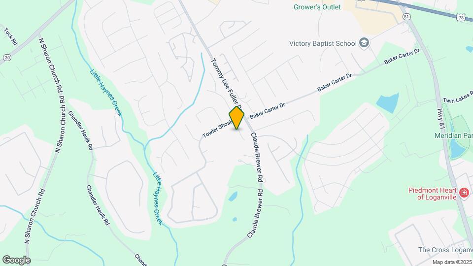 209 Towler Dr Map and Location Details