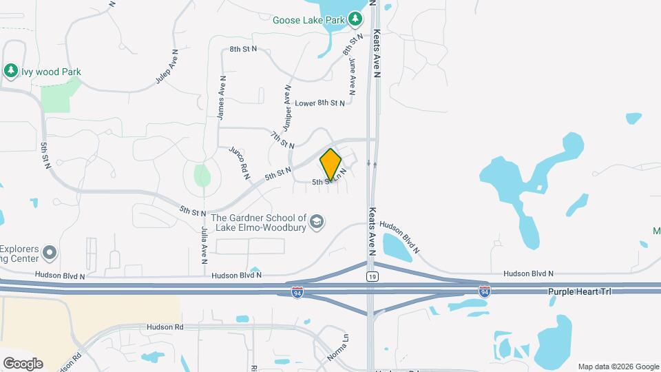 9887 5th St Ln N Mapa y Detalles de la Ubicación