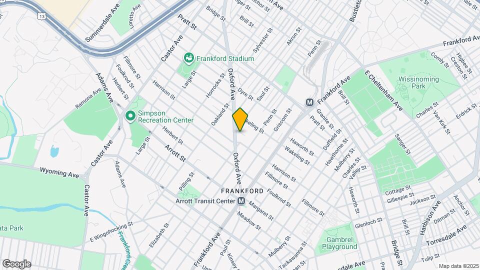 4901 Oxford Ave Map and Location Details