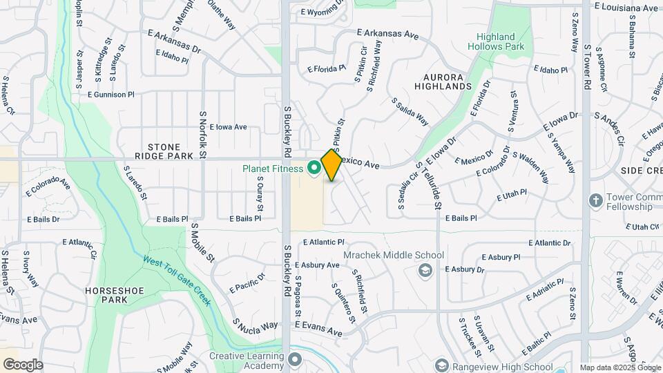 1767 S Pitkin Cir Map and Location Details