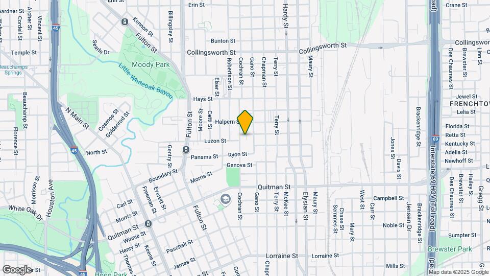1218 Mcneil St Map and Location Details