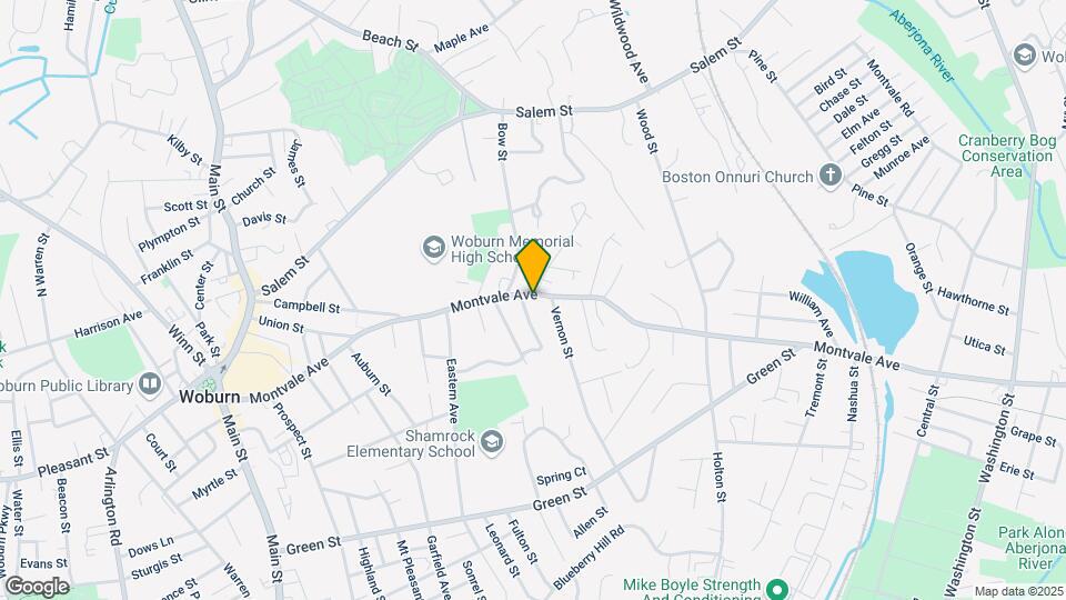 125 Montvale Ave Map and Location Details