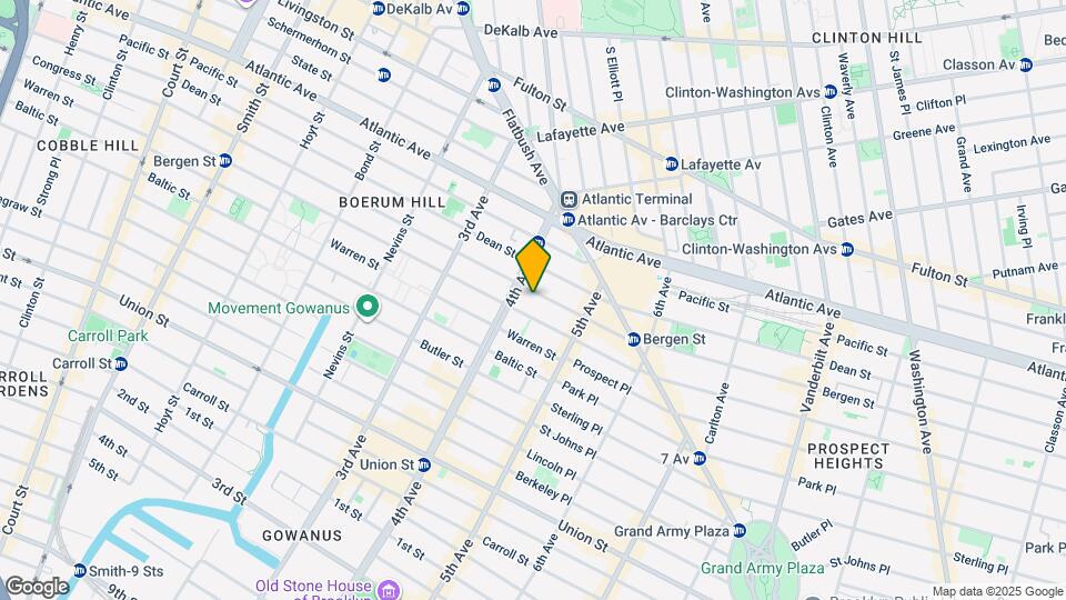 382 Bergen St Map and Location Details