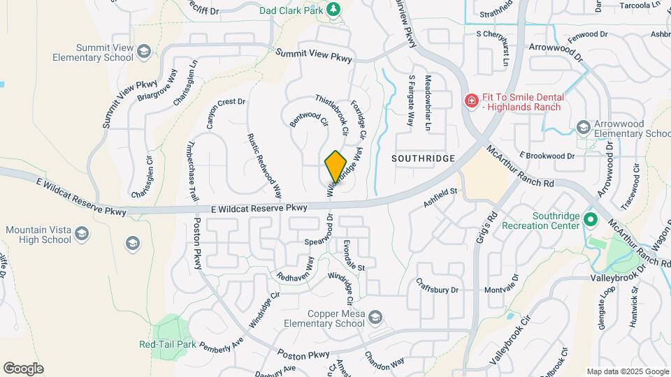 10299 Willowbridge Ct Map and Location Details