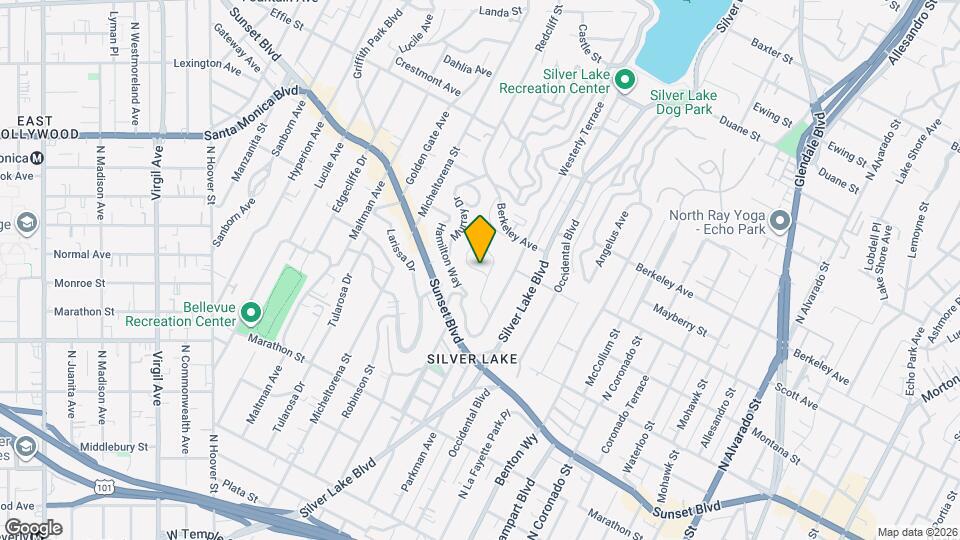 1659 Elevado St Map and Location Details