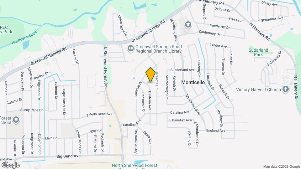 4080 Daytona Ave Mapa y Detalles de la Ubicación