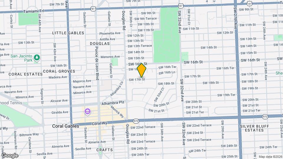 3519 SW 17th St Mapa y Detalles de la Ubicación