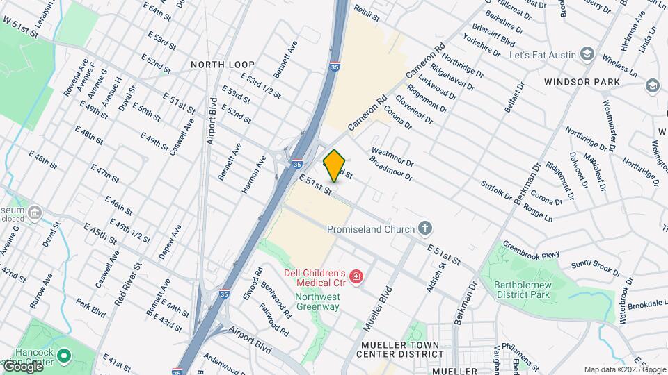 1202 E 51st St Map and Location Details