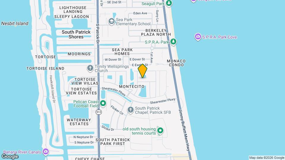 134 Clemente Dr Map and Location Details