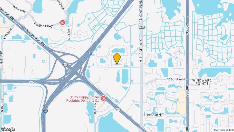 1124 118th Terrace N Map and Location Details