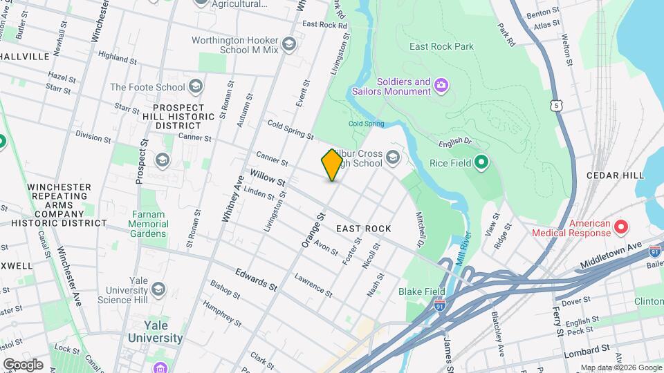 826 Orange St Map and Location Details