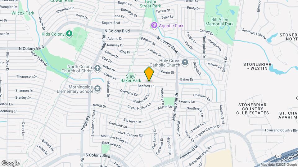 5704 Bedford Ln Mapa y Detalles de la Ubicación