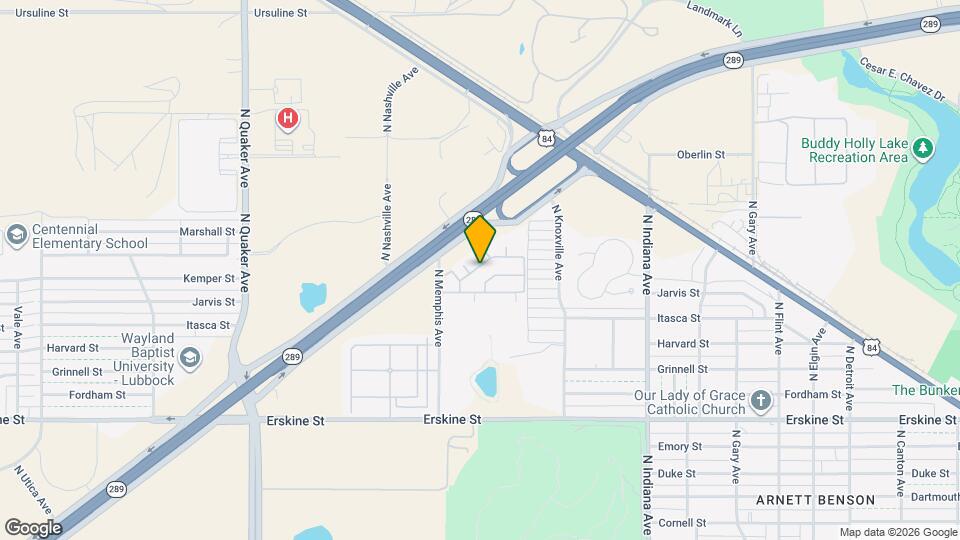 Hillcrest Manor Senior Apartments Mapa y Detalles de la Ubicación