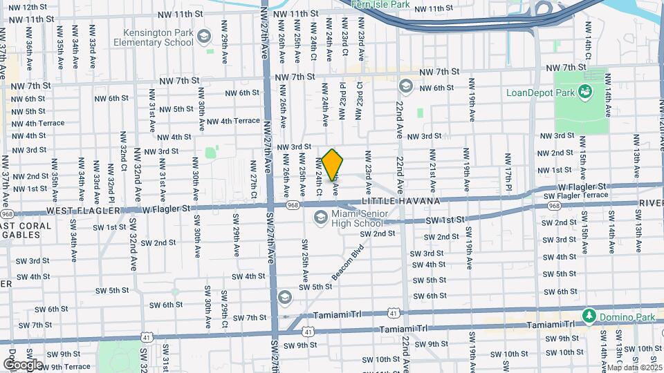 50 NW 24th Ave Map and Location Details