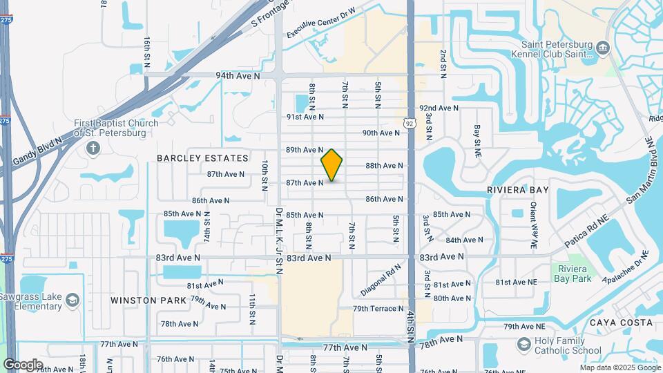 736 87th Ave N Map and Location Details