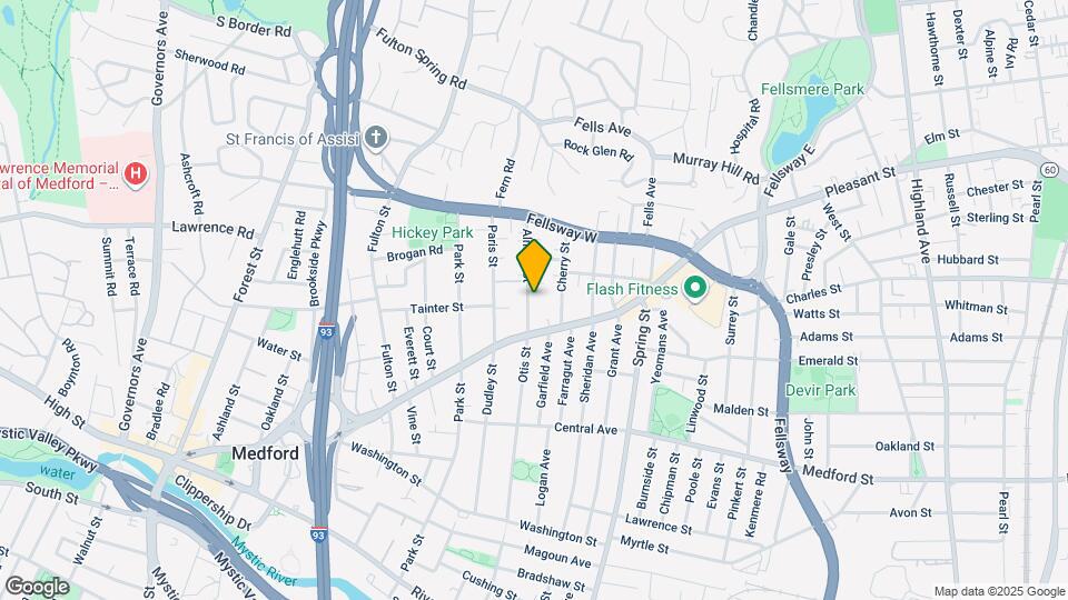 21 Almont St, Unit 1 Map and Location Details
