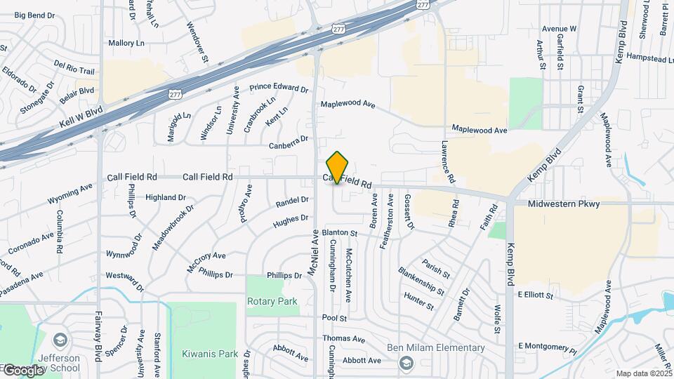 4207 Idlewood Dr Map and Location Details