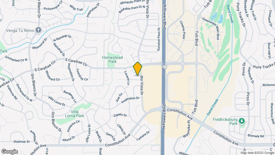 5560 Sacramento Pl Map and Location Details