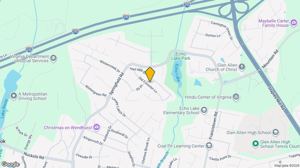 5140 Old Forester Ln Map and Location Details