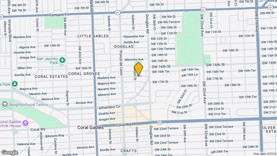 40 Madeira Ave Mapa y Detalles de la Ubicación