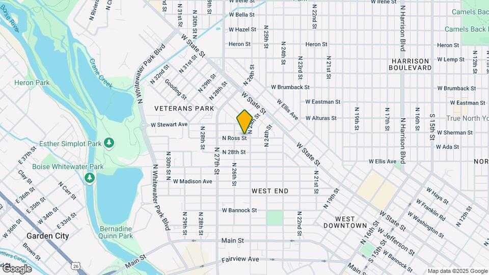 2508 Regan Ave Map and Location Details