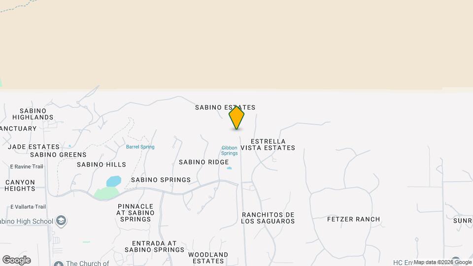 5405 N Houghton Rd Map and Location Details