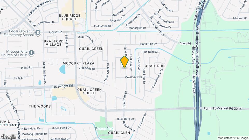 16610 Quail Park Dr Map and Location Details