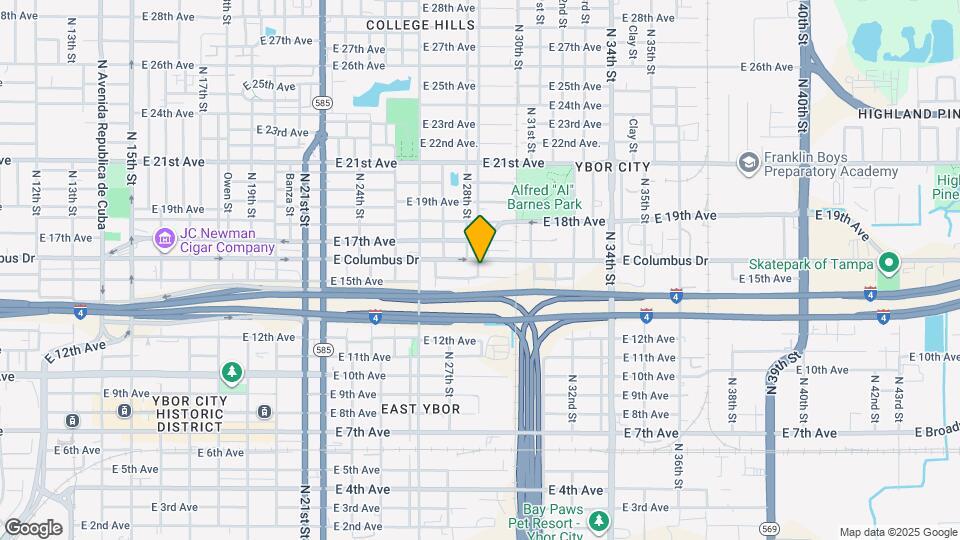 2603 N 29th St, Unit Apt-A Map and Location Details