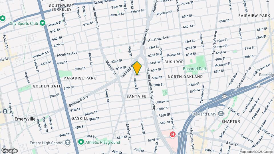 5918 Genoa St Map and Location Details