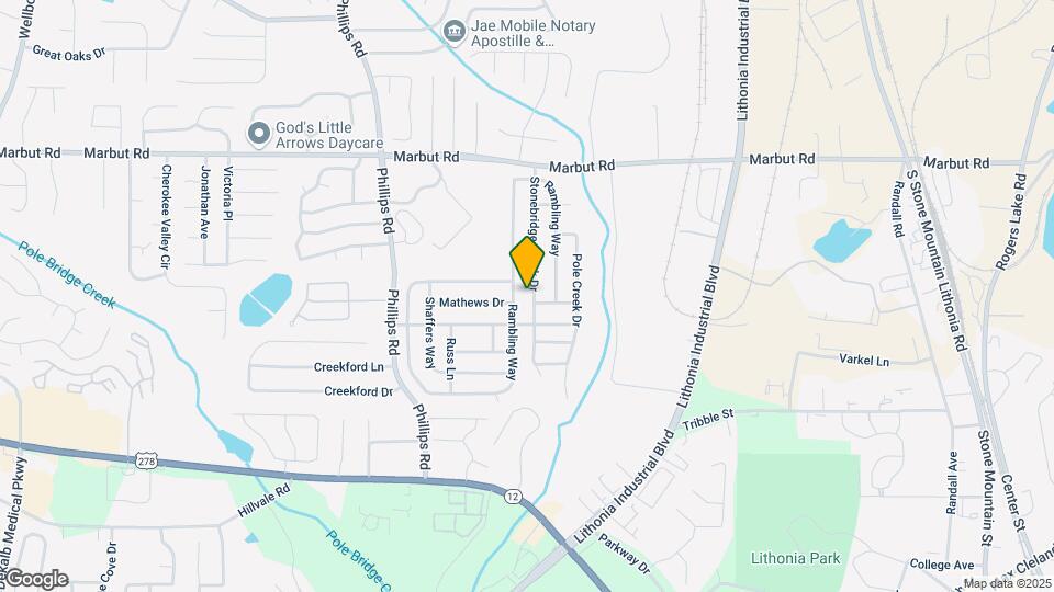 3045 Stonebridge Creek Dr Map and Location Details