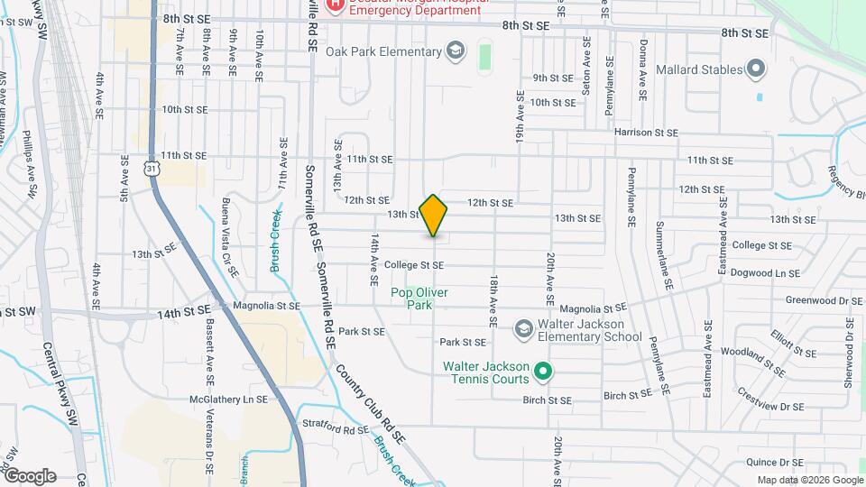 1433 North St SE, Unit C Map and Location Details